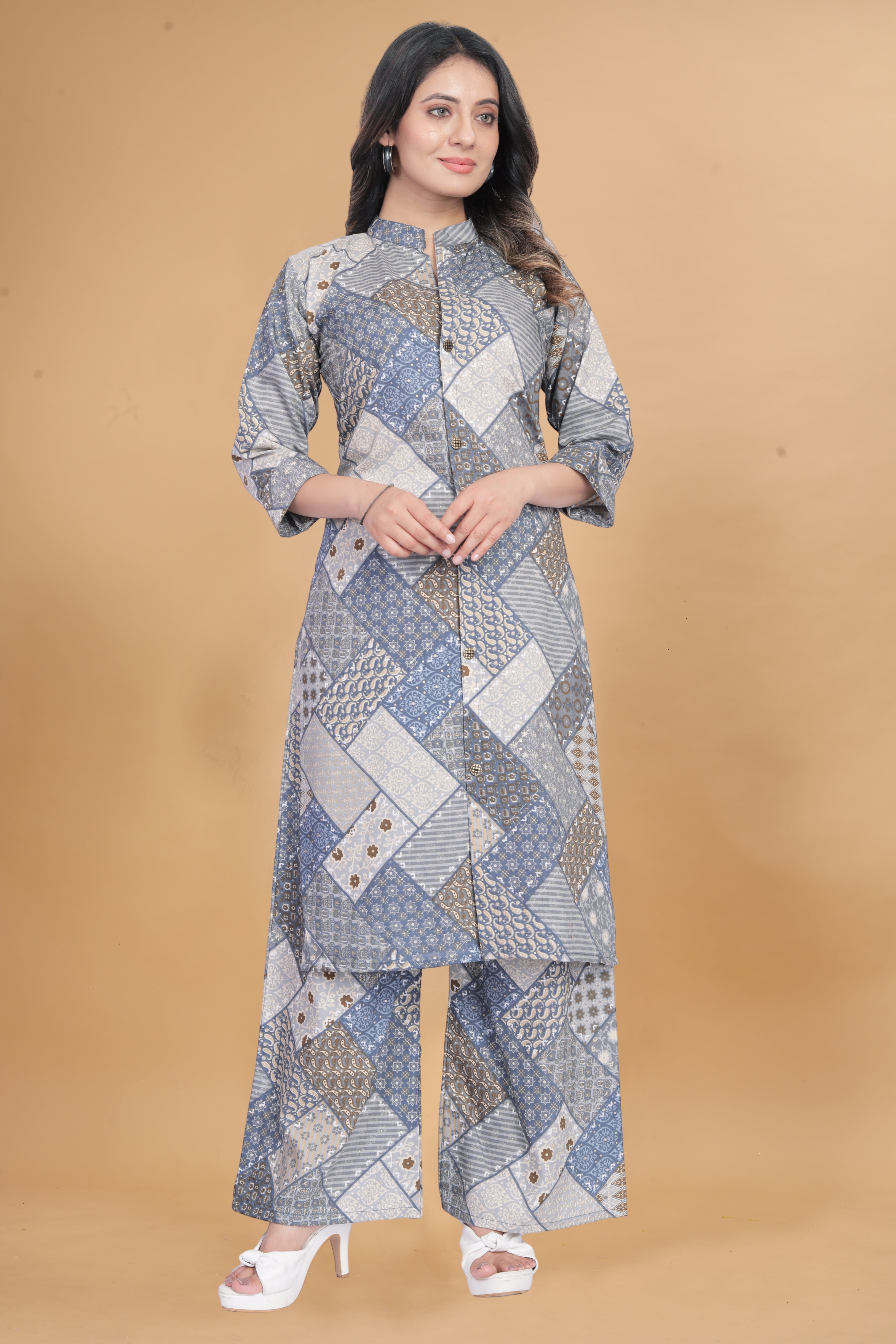 Fumka Women's Floral Printed Rayon Co-Ord Set