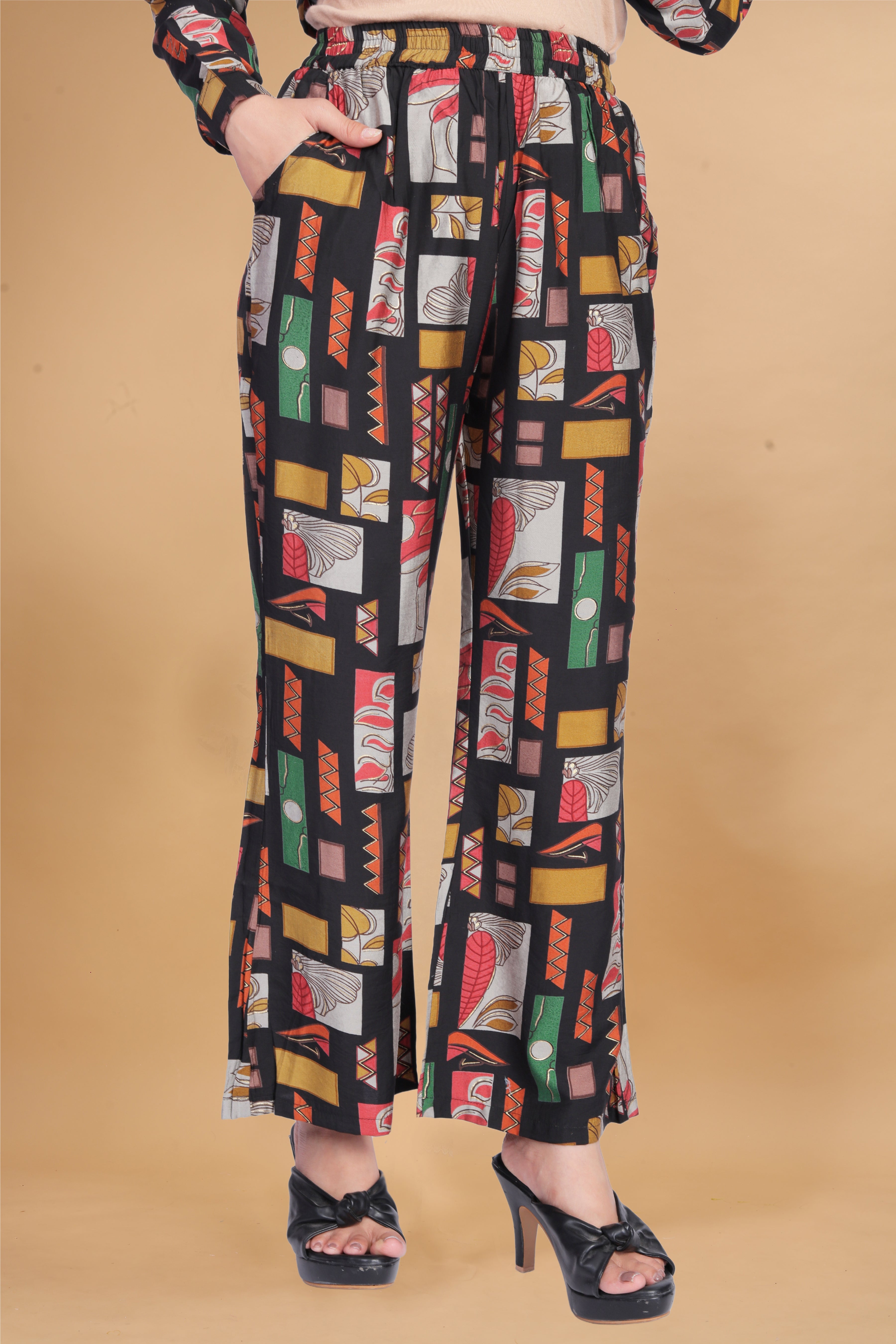 Fumka Women's Floral Printed Rayon Co-Ord Set